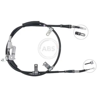 Devolución Gratuita Cable de accionamiento, freno de estacionamiento A.B.S. K17522